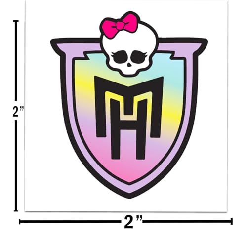 Monster High Temporary Tattoos Party Favors - 72 Pc Bundle