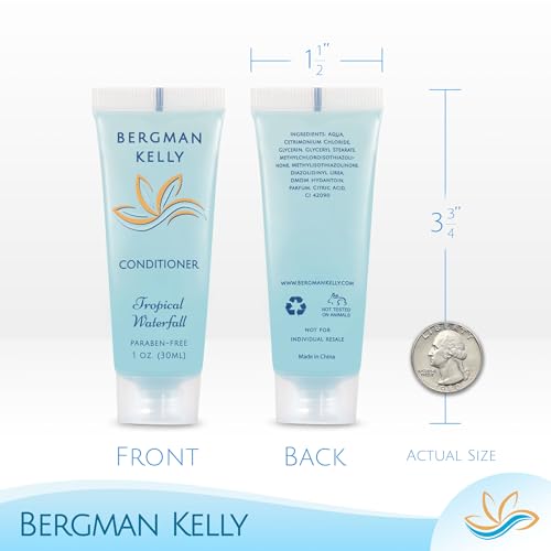 Bergman Kelly Hotel Toiletries Bundle - 200 Pieces, Tropical Waterfall