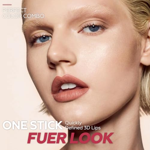 FOCALLURE Fuller Sculpt 2-in-1 Lip Liner & Lipstick - Plumping