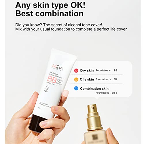 MIBA Ion Calcium Mineral BB Cream 50ml