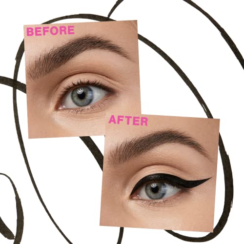 wet n wild Proline Dark Brown Felt Tip Eyeliner (Pack of 3)