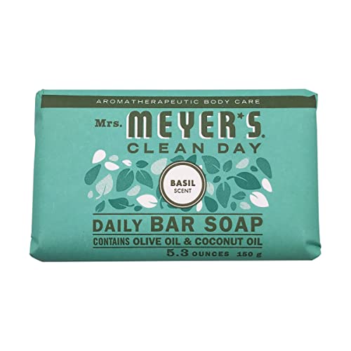 Mrs Meyers Clean Day Soap Bar Geranium, 5.3 ounce