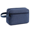 Water-Resistant Travel Toiletry Bag with Carry Handle - Compact Cosmetic Organizer for Men & Women