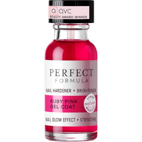 Perfect Formula Ruby Pink Gel Coat - Nail Strengthener & Treatment