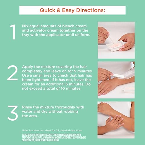 Sally Hansen Bleach Cream - Facial & Body Hair Lightener