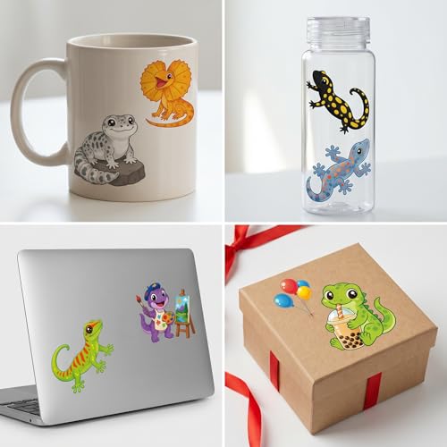 96 Lizard Temporary Tattoos for Kids | Vibrant Designs