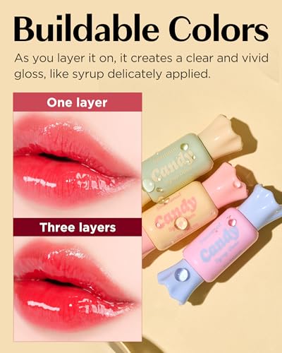 THESAEM Candy Syrup Gloss 03 Mulberry - Plumping Lip Gloss