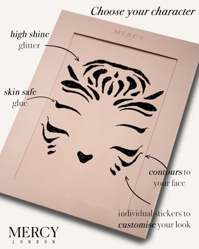 Tiger Face Jewels Halloween Costume Headpiece
