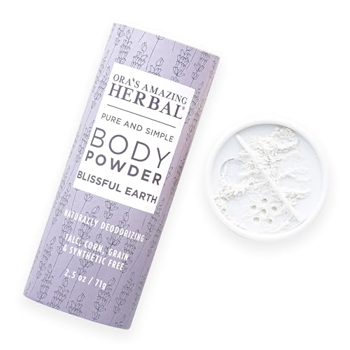 Talc Free Body Dusting Powder, Lavender Clary Sage, 2.5 oz