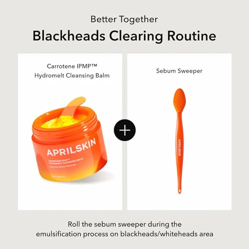 APRILSKIN Silicone Face Brush | Pore Cleansing & Blackhead Remover