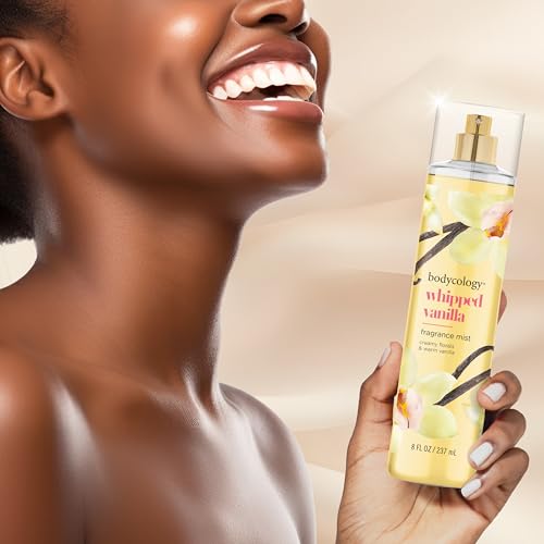 Bodycology Whipped Vanilla Body Mist, 8 fl oz (Pack of 2)
