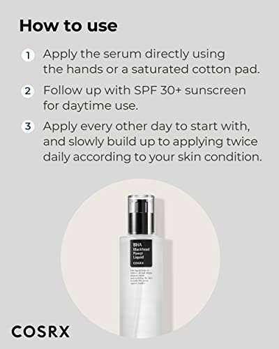 COSRX BHA 4% Blackhead Exfoliant Toner, 3.38 fl.oz