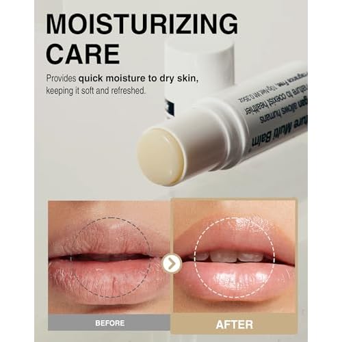 Pleuvoir Korean Moisture Multi Balm Fragrance-Free - Lip and Dry Area Care with Sunflower Seed Oil Shea Butter Alpha-Bisabolol Adenosine - Vegan Plant-Based K-Beauty 0.35oz