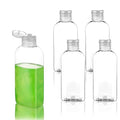 5-Pack 3.4oz Travel Bottles with Flip Caps | Leak-Proof