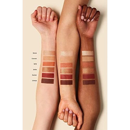 ILIA - The Necessary Eyeshadow Palette | Talc-Free, Matte, Satin + Metallic Highly Pigemented + Blendable Finishes | Cruelty-Free, Vegan (Warm Nude, 6 x 0.05 oz | 1.5 g)