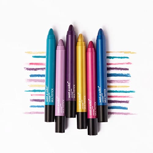 wet n wild Color Icon Cream Eyeliner Eyeshadow Multi-Stick, Moisturizing, Nourishing Velvety Cream-to-Powder Buildable & Blendable Formula, Cruelty-Free & Vegan - Born To Flirt