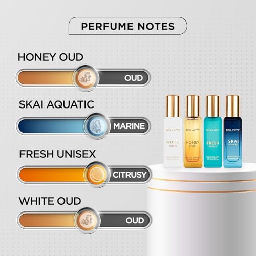 Bellavita Luxury Unisex Perfume Gift Set 3x80ml