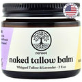 Lavender Naked Tallow Balm | Grass Fed Beef Tallow Balm