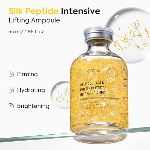 Silk Peptide Intensive Lifting Ampoule - Deep Collagen Serum 1.86 Fl Oz