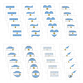 Argentina Flag Temporary Tattoos – 40 Pack for Fans