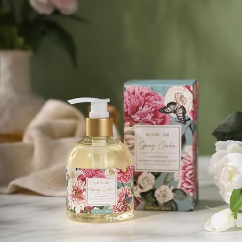 ROMIIE ZOI Liquid Hand Soap with Gift Box - Spring Garden - 260ml/ 8.7 fl.oz