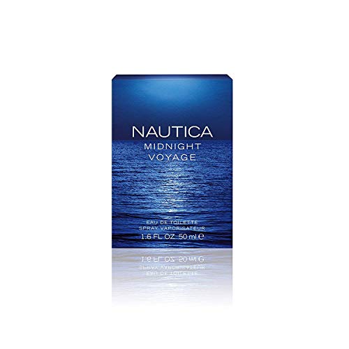 Nautica Midnight Voyage Eau de Toilette for Men 1.6 Fl Oz - Adventure Fragrance