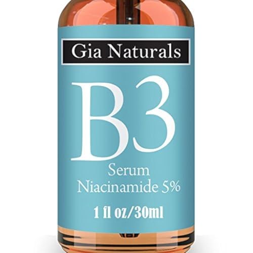 Gia Naturals Vitamin B3 Serum Cream, 1 or 2 oz, Anti-Aging, Repairs Skin, Reduces Wrinkles, Evens Tone, Fights Acne, Smaller Pores, Boosts Collagen, Made in USA, Cruelty Free