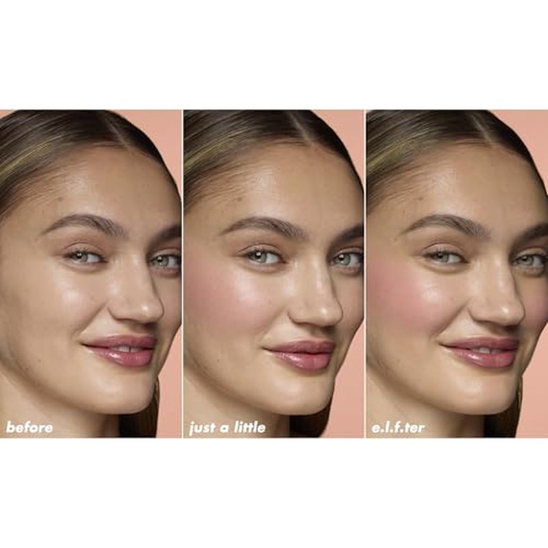 e.l.f. Soft Glam Cream Blush Stick - Buildable Pink Flush