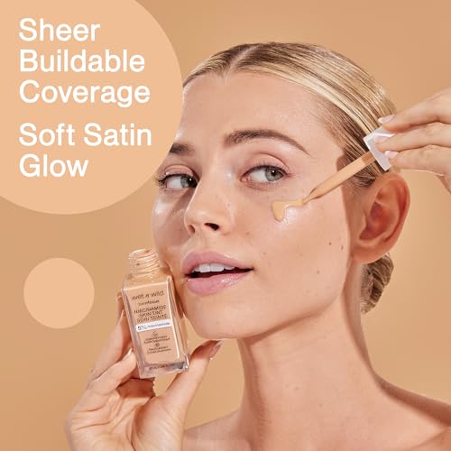 wet n wild Bare Focus Skin Tint - Sheer Coverage, 5% Niacinamide