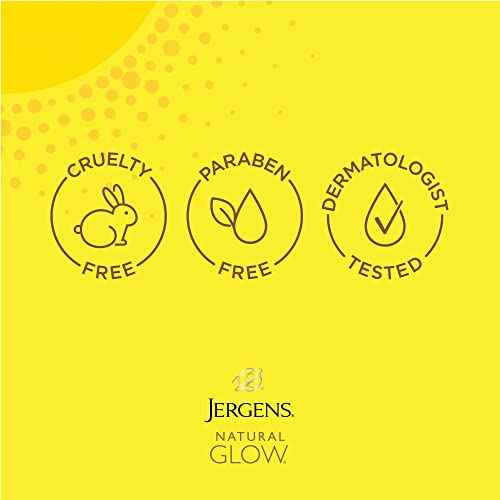 Jergens Natural Glow Instant Sun Body Mousse, Self Tanner for Ultra Deep Bronze Tan, Sunless Tanning Body Bronzer, Natural Looking Fake Tan, 6 Oz