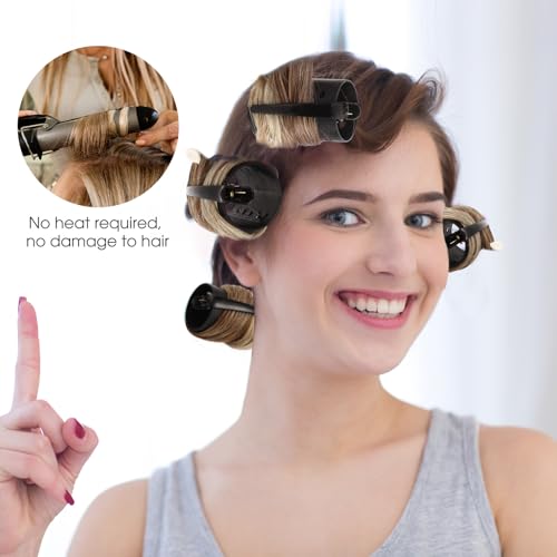 WILLBOND 141-Piece Hair Rollers Set with 60 Curlers, 6 Sizes