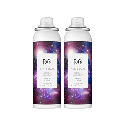 R+Co Outer Space Flexible Hairspray | Every Day Use + Lightweight + Sticky-Free | Vegan + Cruelty-Free | 9.5 Oz