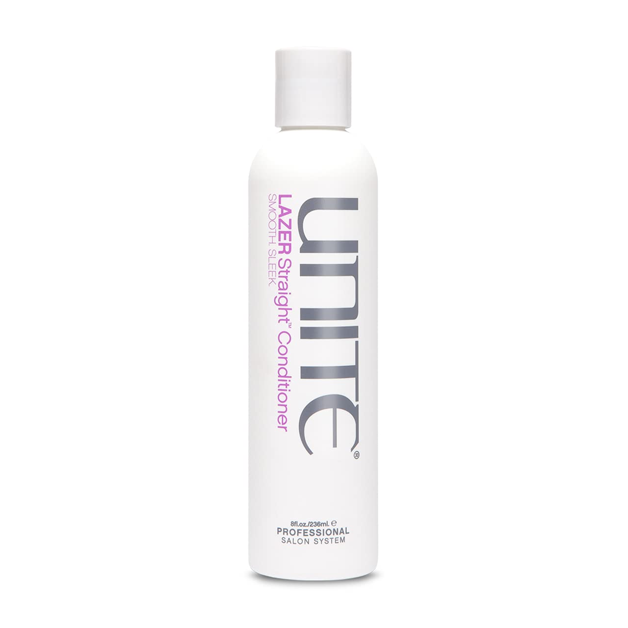 UNITE Hair - LAZER Straight Conditioner - Frizz-Defying & Smoothing Conditioner - Hydrates, Tames, & Adds Shine to Thick, Coarse, or Unruly Hair - Paraben-Free & Sulfate-Free, 8 Fl Oz