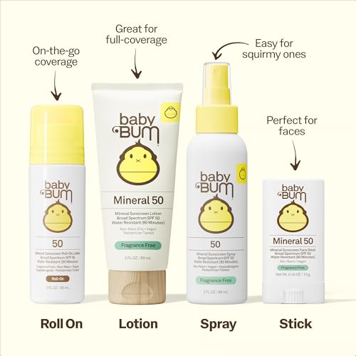 Baby Bum SPF 50 Mineral Sunscreen Lotion 3 oz