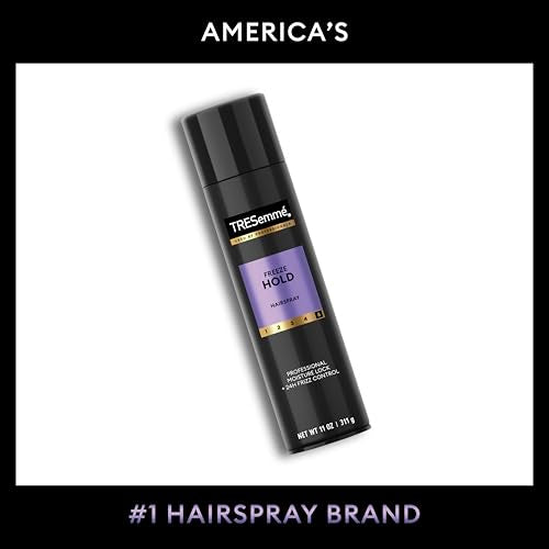 TRESemm? Hairspray Pack of 6 Freeze Hold for 24-Hour Frizz Control and All-Day Humidity Resistance 11 Fl Oz