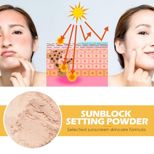 Mineral Sunscreen Setting Powder SPF 50 PA++ – Oil Control Loose Powder