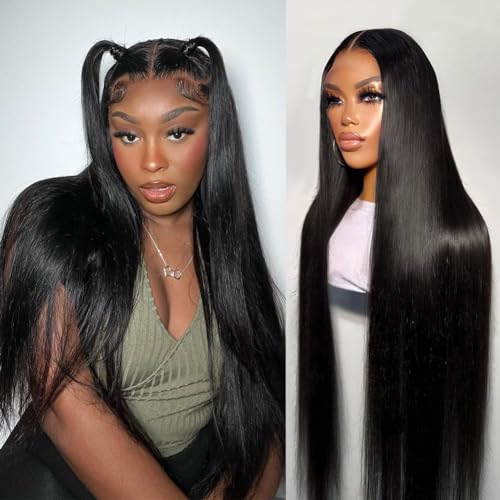 Ossilee 28" 360 Lace Front Wig Human Hair Straight