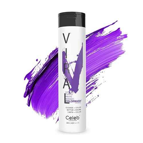 Celeb Luxury Colorwash Color Depositing Shampoo - Color Refresher, Vegan Hair Dye, Bondfix Bond Rebuilder, Viral and Gem Lites
