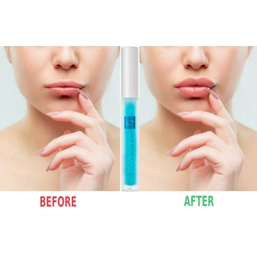 Osmotics Blue Copper 5 Lip Plumper - Natural Lip Enhancer Gloss for Fuller, Hydrated Lips | Anti-Aging Lip Care for Smooth, Sexy Lips - 0.17oz