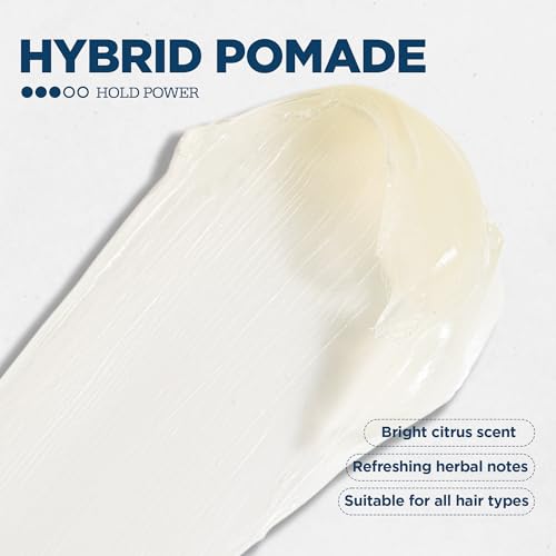 Ruffians Hybrid Pomade for Textured Hair, Mid Hold High Shine