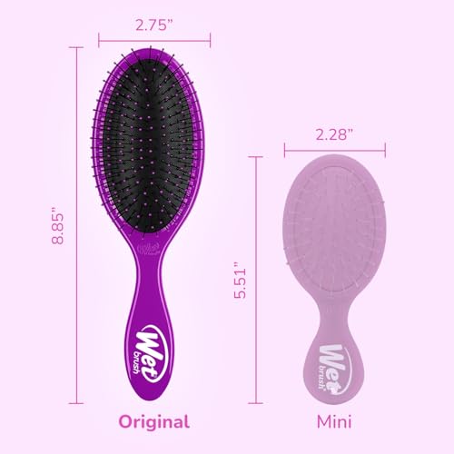 Wet Brush Original Detangler 2 Pack | Wet & Dry Hair Brush
