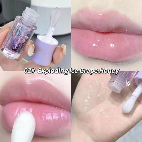 Hydrating Plumping Lip Gloss Oil - 4pc Set, 0.48oz