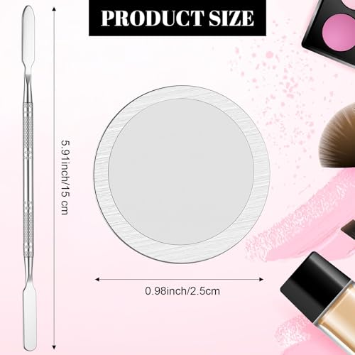 Sumind 101pc Metal Makeup Palette Stickers & Depotting Tool