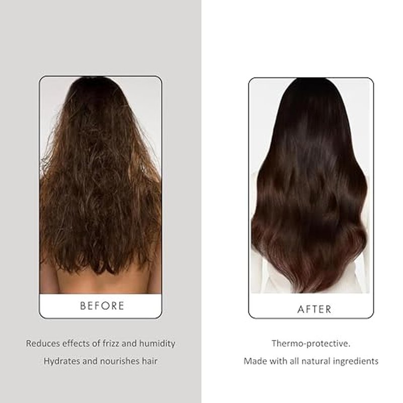 PREVIA Hair Gloss Serum - Anti-Frizz Leave-In Conditioner 6.7oz