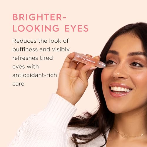 Love + Eyebright Eye Serum ? Lightweight, Antioxidant-Rich Hydration for Tired Eyes, Certified Organic & Cruelty Free 8 ml
