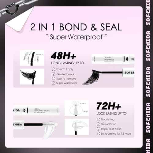 Lash Clusters Kit 80D Lash Clusters Kit 10-18mm Volume Eyelash Clusters D Curvature Cluster Eyelash Extensions 3D Wispy Lashes Clusters DIY Lash Extension Kit(80D-10-18MIX Thick Kit)