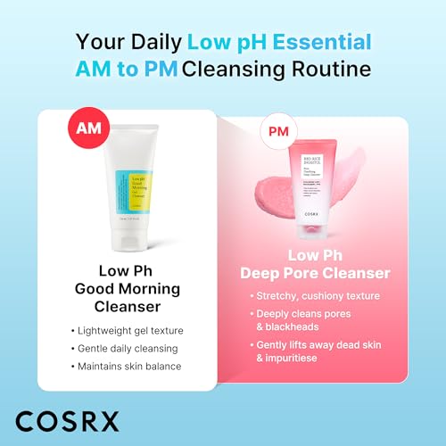 COSRX Low pH Good Morning Gel Cleanser 5.07 fl oz