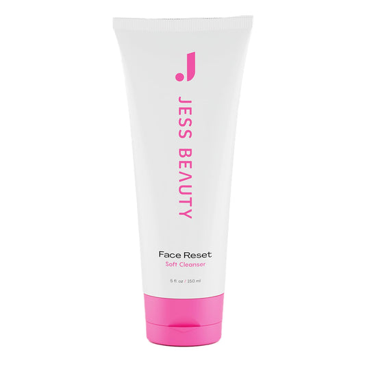 JESS BEAUTY | Face Reset Soft Face Cleanser with Squalane & Hyaluronic Acid 5 fl. oz | Skincare Face Moisturizer