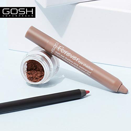GOSH Forever Eye Shadow MATT 10 Twisted Brown