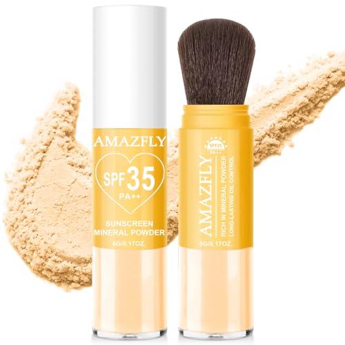 Mineral Sunscreen Setting Powder SPF 35 with Brush